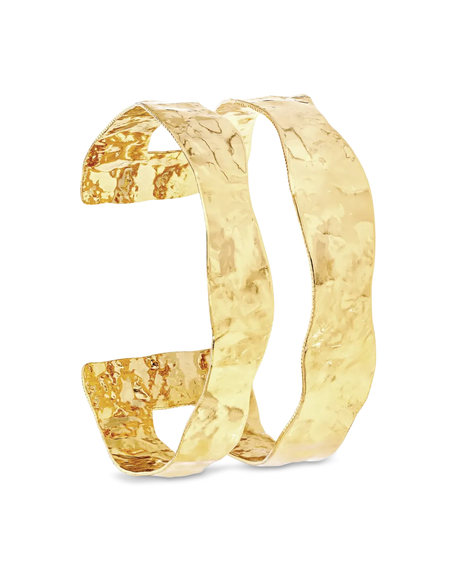 Bijou Brigitte Bracelet jonc - Hammered Rows Hot