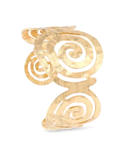 Bijou Brigitte Bracelet jonc - Hammered Spiral Hot