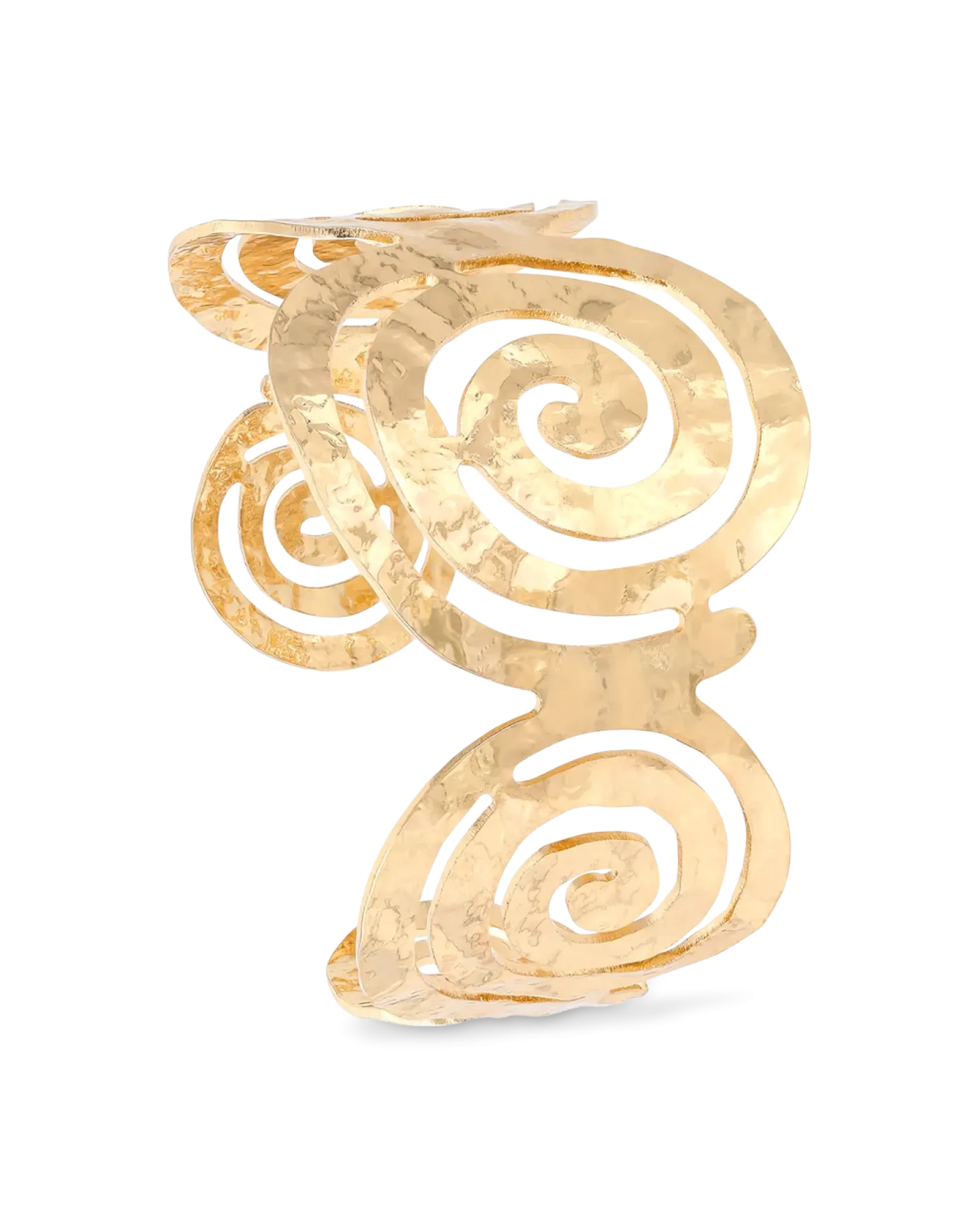 Bijou Brigitte Bracelet jonc - Hammered Spiral Hot