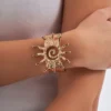 Bijou Brigitte Bracelet jonc - Hammered Sun
