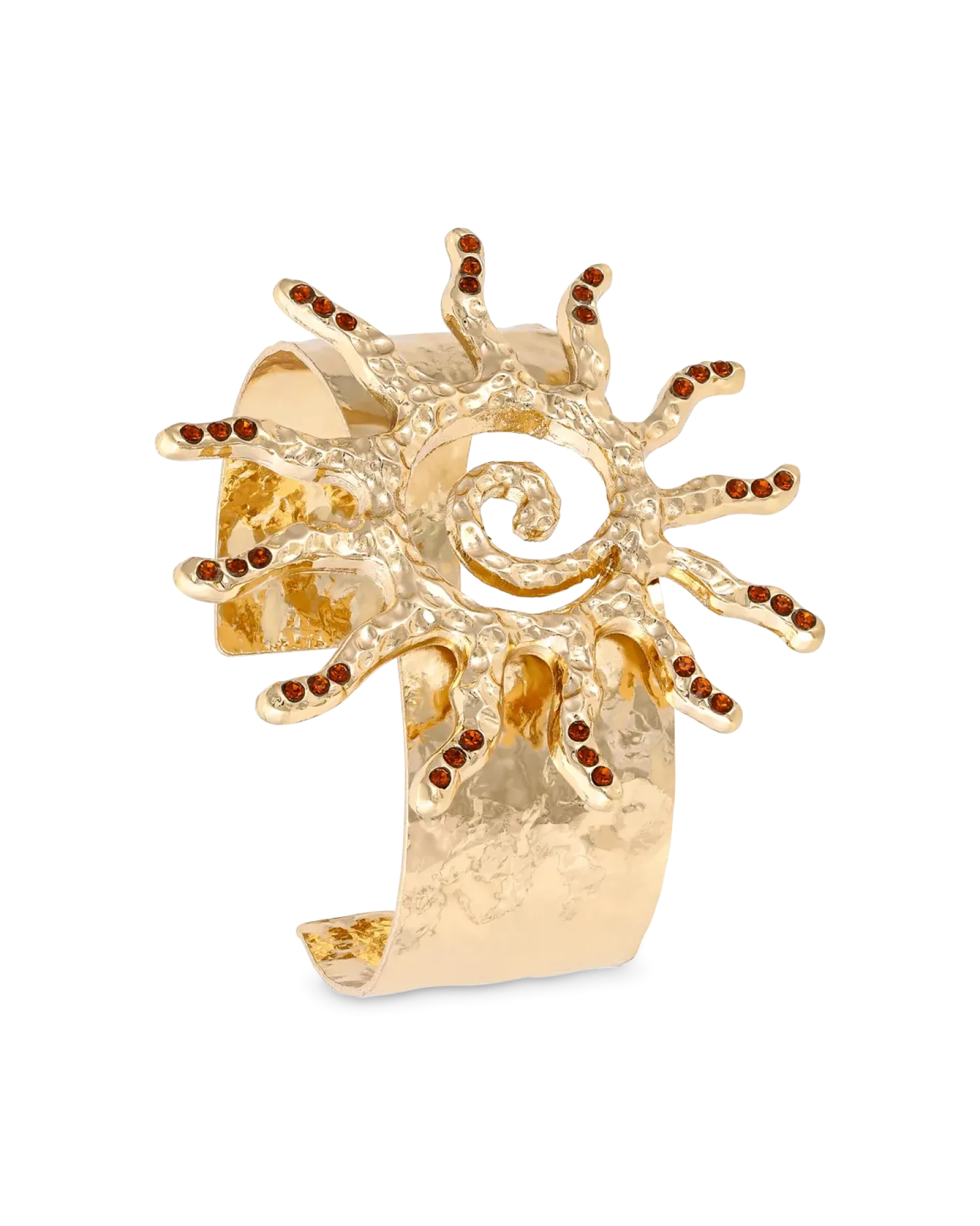 Bijou Brigitte Bracelet jonc - Hammered Sun