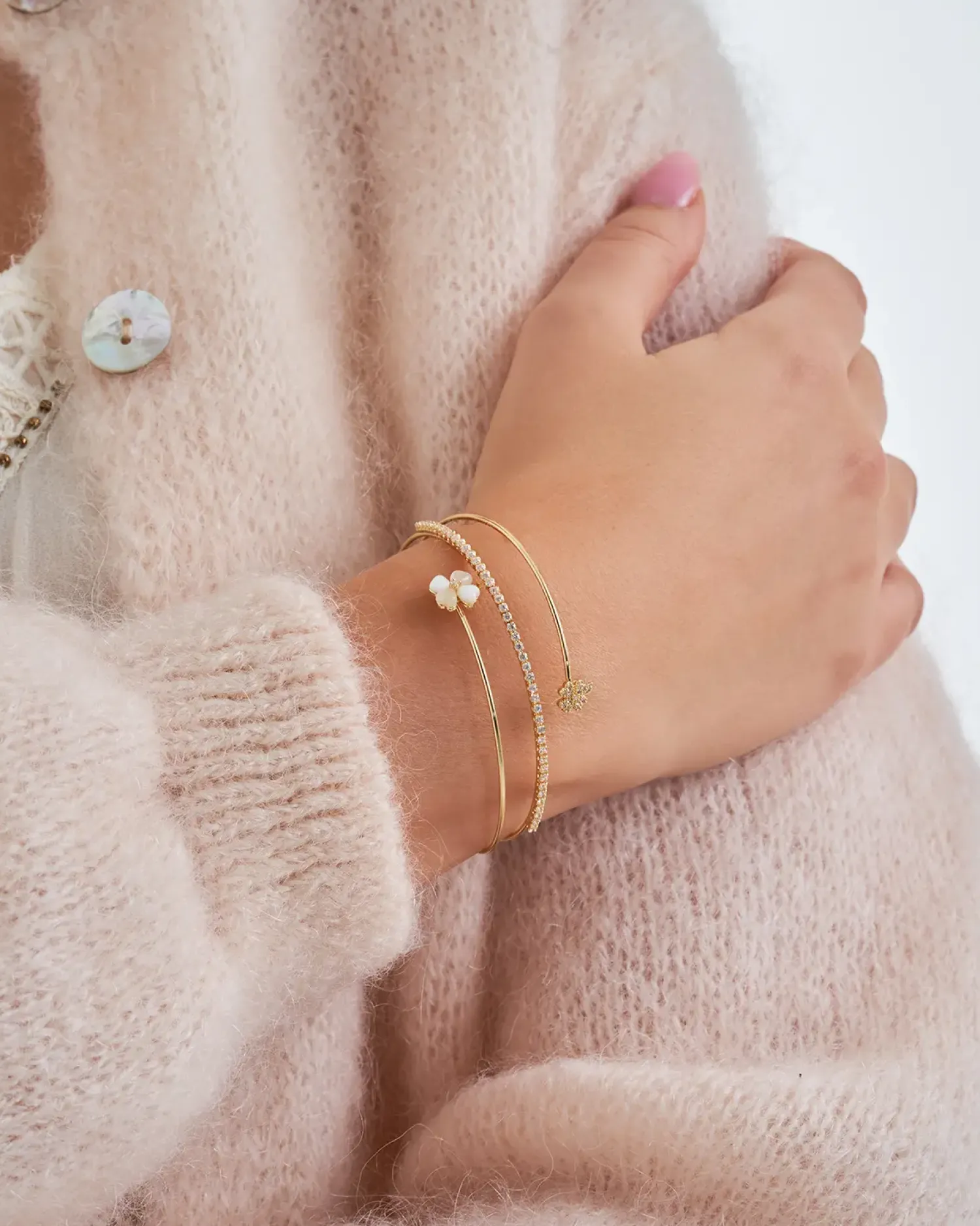 Bijou Brigitte Bracelet jonc - Lucky Glow New