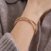 Bijou Brigitte Bracelet jonc - Mesh Sparkle Best