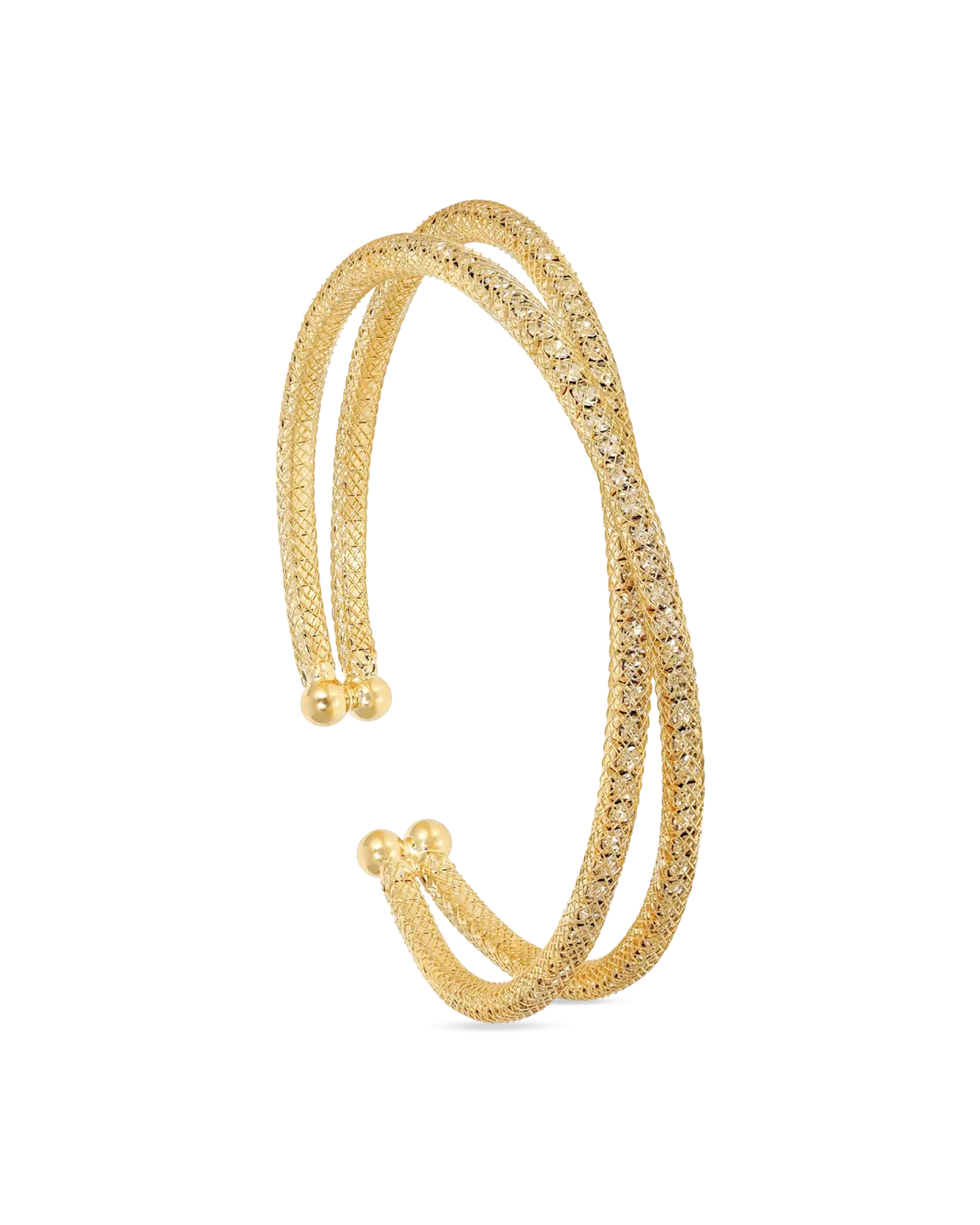 Bijou Brigitte Bracelet jonc - Mesh Sparkle Best