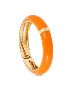 Bijou Brigitte Bracelet jonc - Orange Statement Clearance