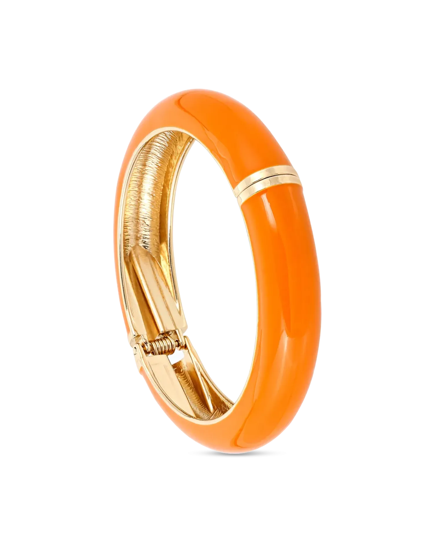 Bijou Brigitte Bracelet jonc - Orange Statement Clearance