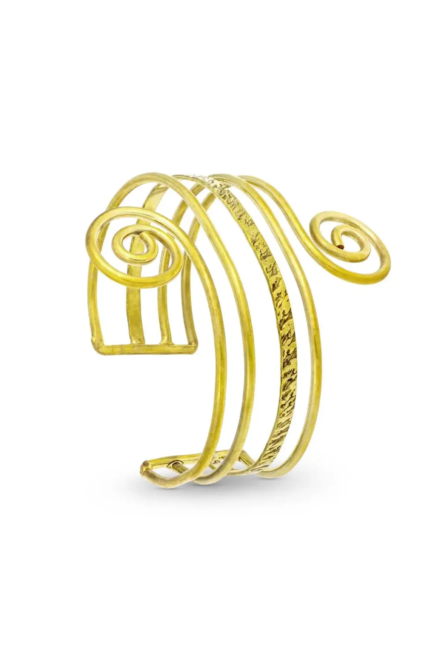 Bijou Brigitte Bracelet jonc - Ornamental Glow Hot