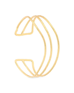 Bijou Brigitte Bracelet jonc - Pounded Gold Hot
