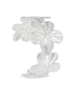 Bijou Brigitte Bracelet jonc - Silver Blossom Clearance