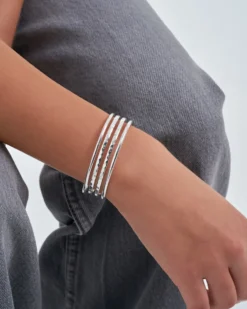Bijou Brigitte Bracelet jonc - Silver Treasure Discount