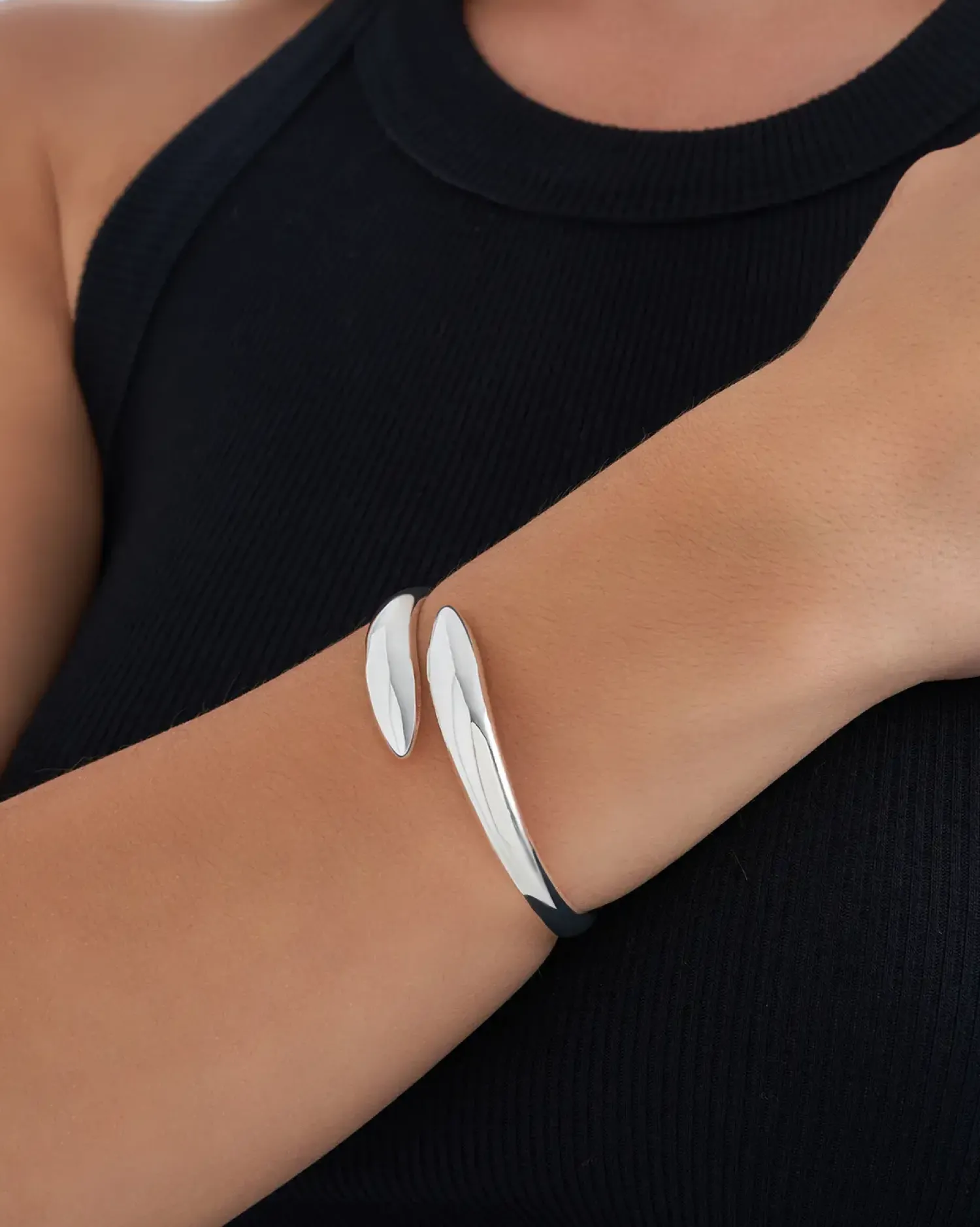 Bijou Brigitte Bracelet jonc - Silver Unity Online