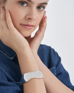 Bijou Brigitte Bracelet jonc - Silver Waves Hot