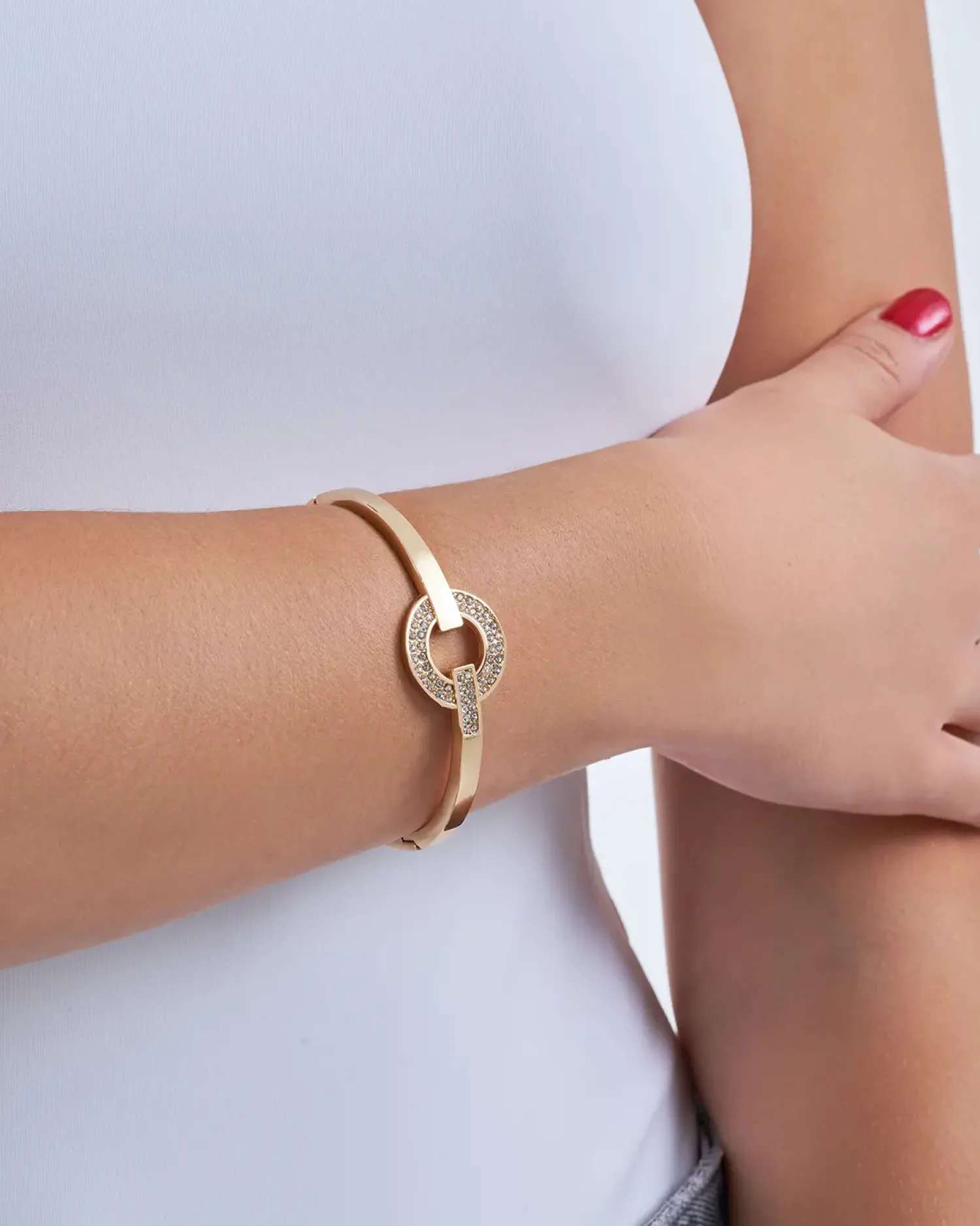 Bijou Brigitte Bracelet jonc - Sparkling Circle Online