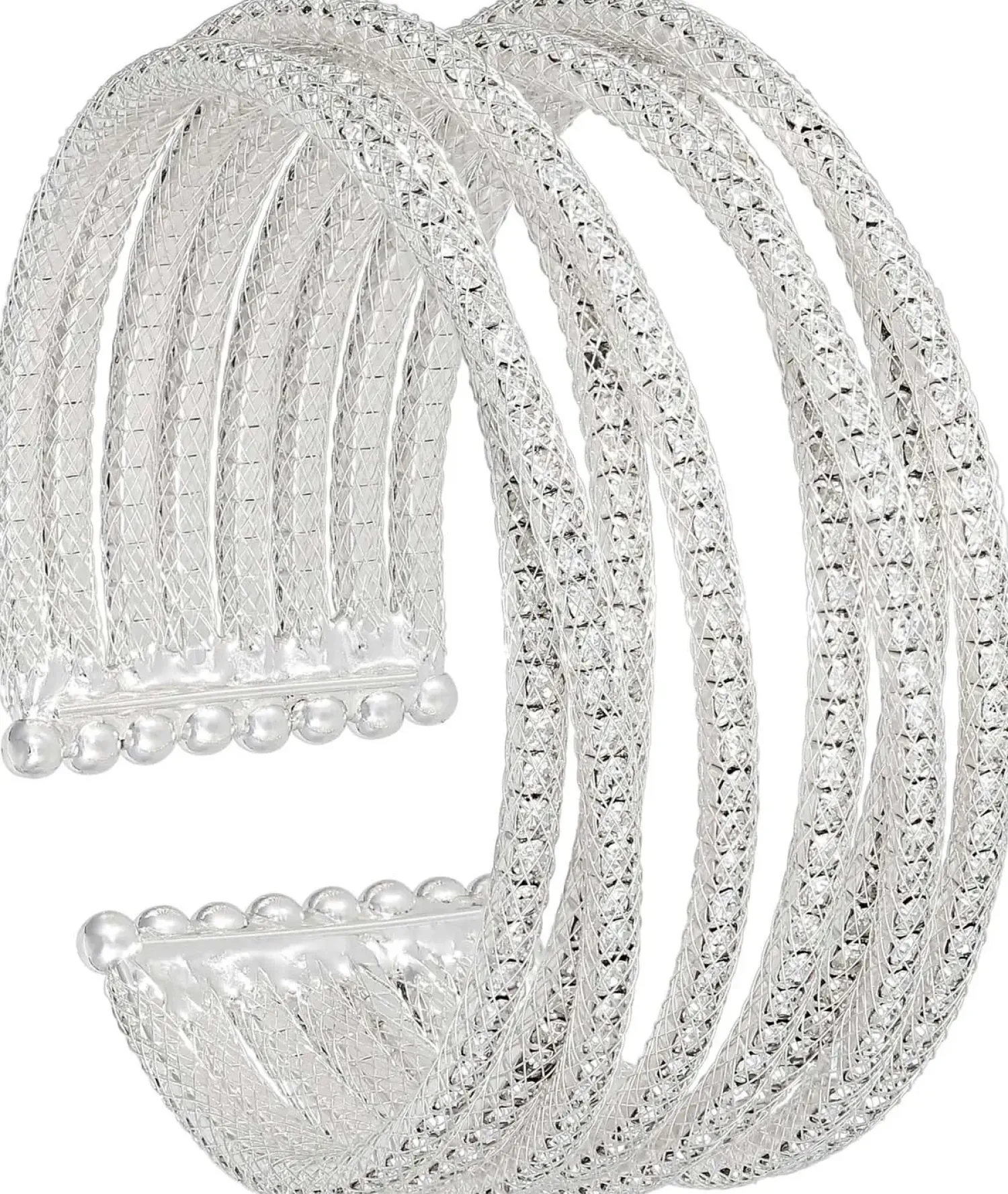 Bijou Brigitte Bracelet jonc - Sparkling Mesh Best