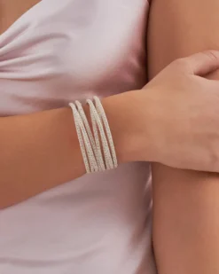 Bijou Brigitte Bracelet jonc - Sparkling Mesh Best