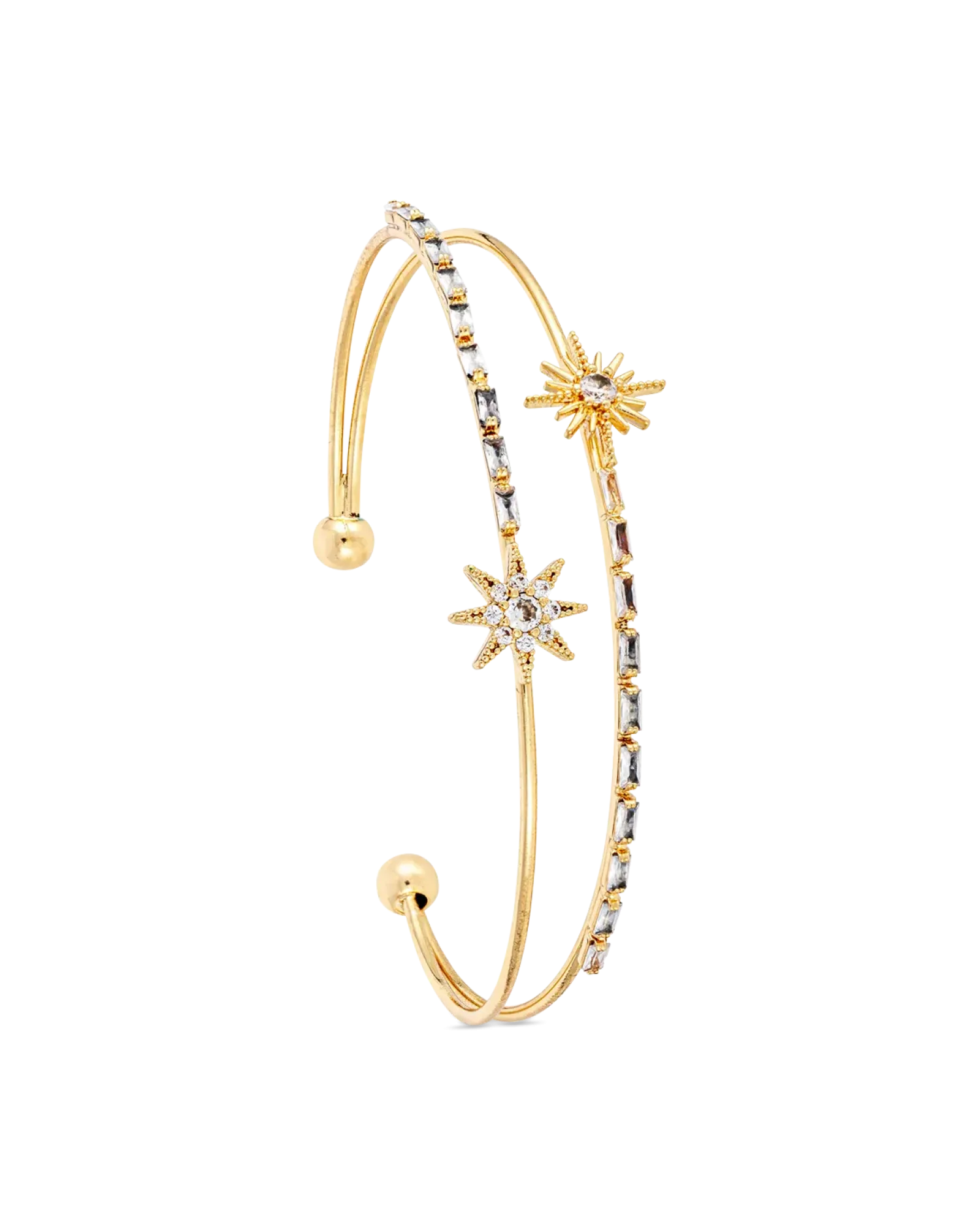 Bijou Brigitte Bracelet jonc - Starburst Shine