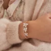 Bijou Brigitte Bracelet jonc - Three Flowers Best