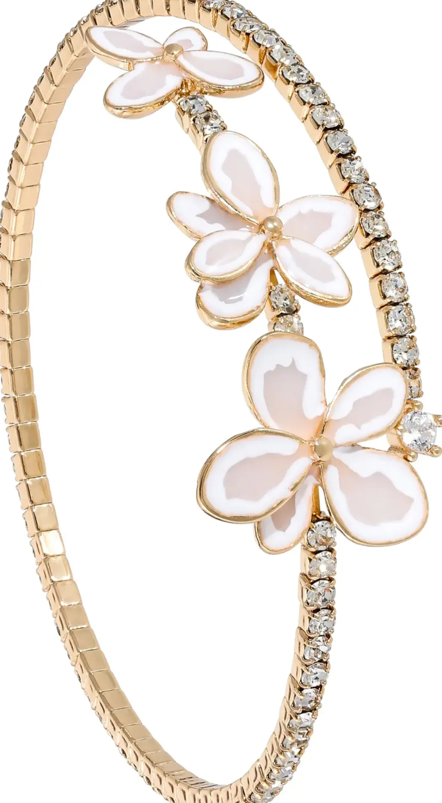 Bijou Brigitte Bracelet jonc - Three Flowers Best