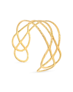 Bijou Brigitte Bracelet jonc - Twisted Gold Discount