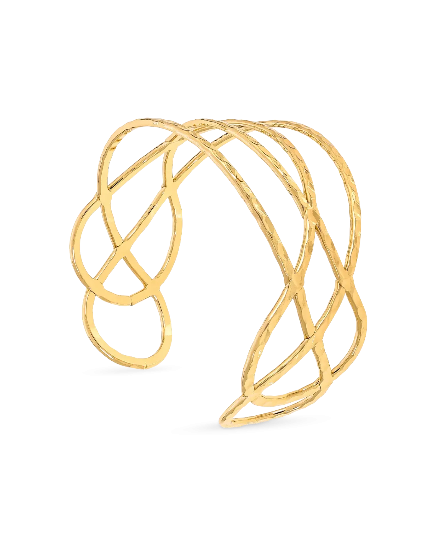 Bijou Brigitte Bracelet jonc - Twisted Gold Discount