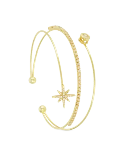 Bijou Brigitte Bracelet jonc - Zircona Stars Best