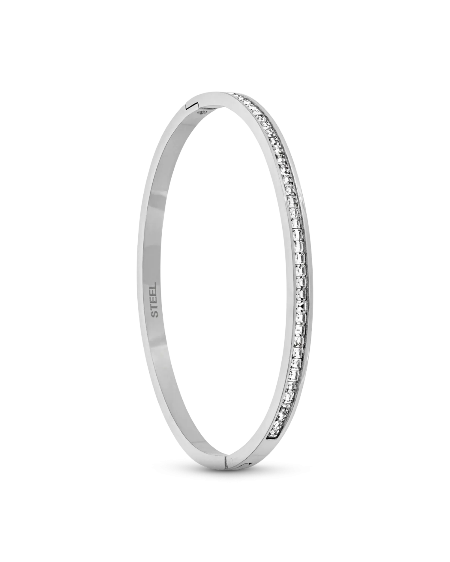 Bijou Brigitte Bracelet jonc - Zirconia Steel Sale