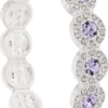 Bijou Brigitte Bracelet - Lavender Crystal