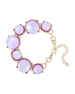 Bijou Brigitte Bracelet - Lavender Glitter Clearance
