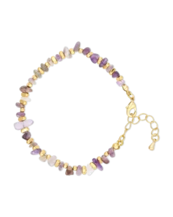 Bijou Brigitte Bracelet - Lilac Amethyst Best