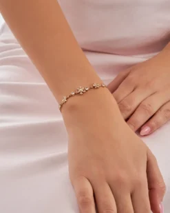 Bijou Brigitte Bracelet - Luxury Flower Discount