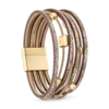 Bijou Brigitte Bracelet - Matte Gold Clearance