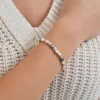 Bijou Brigitte Bracelet - Metallic Blocks Outlet