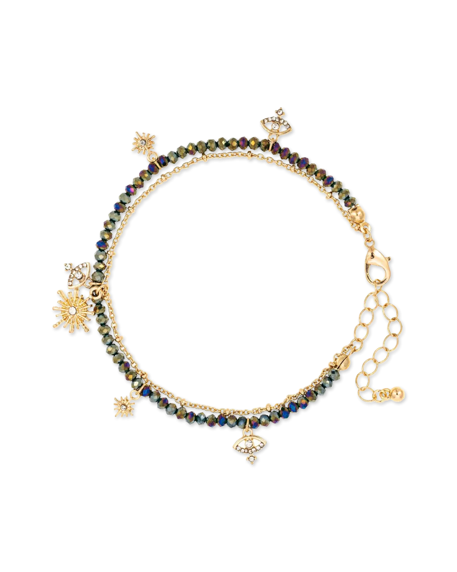 Bijou Brigitte Bracelet - Mystic Green Outlet