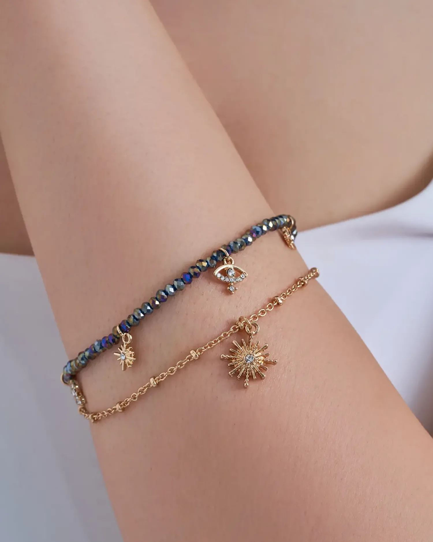 Bijou Brigitte Bracelet - Mystic Green Outlet