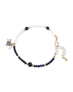 Bijou Brigitte Bracelet - Ocean Lapis Hot