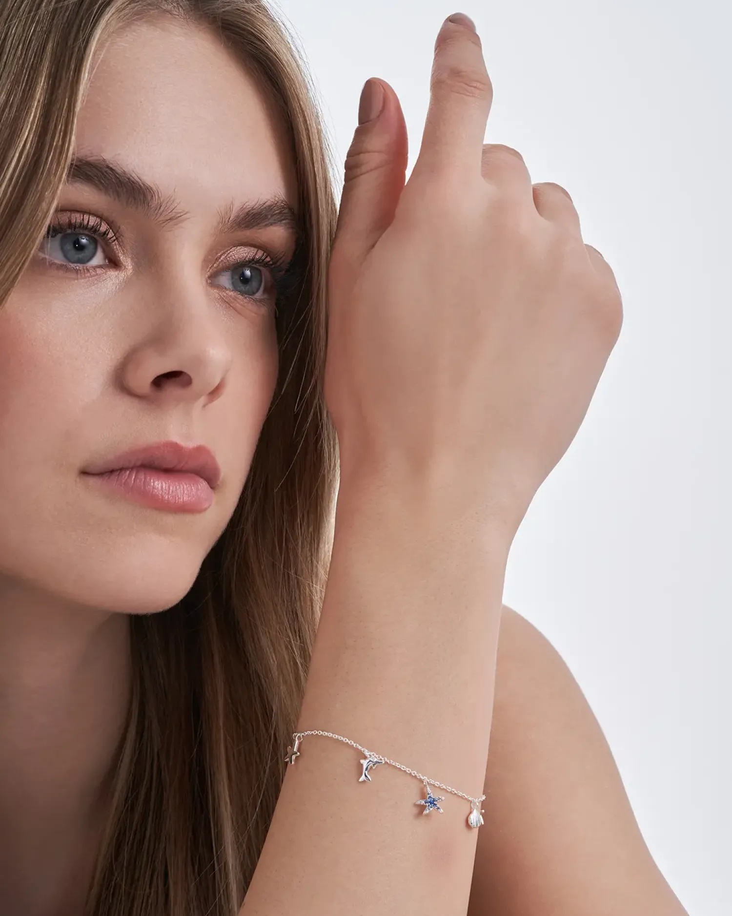 Bijou Brigitte Bracelet - Ocean Silver New
