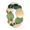 Bijou Brigitte Bracelet - Olive Tones Online
