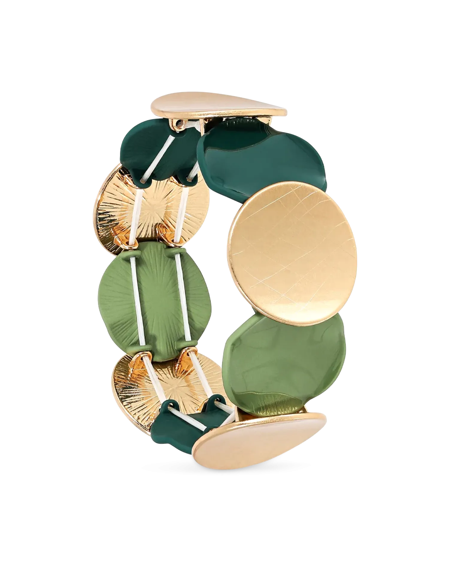 Bijou Brigitte Bracelet - Olive Tones Online