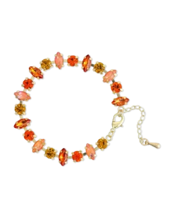 Bijou Brigitte Bracelet - Orange Glow Outlet