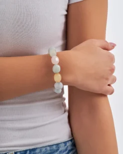Bijou Brigitte Bracelet - Pastel Stones Best