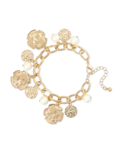 Bijou Brigitte Bracelet - Pearl Plates Discount