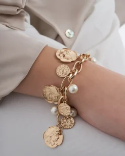 Bijou Brigitte Bracelet - Pearl Plates Discount