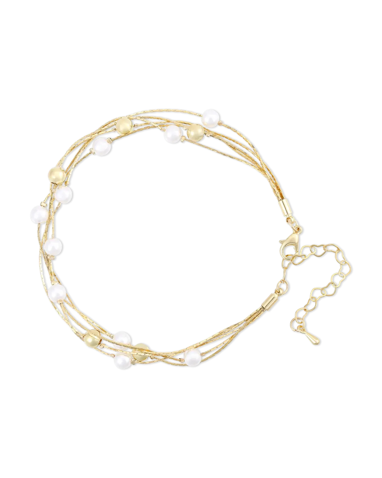Bijou Brigitte Bracelet - Pearly Rows Discount
