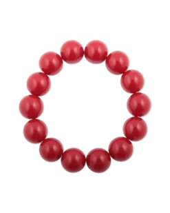 Bijou Brigitte Bracelet - Perles rouges Best