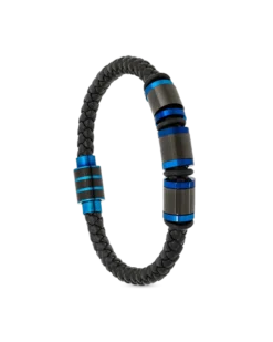 Bijou Brigitte Bracelet pour homme - Blue Details Outlet