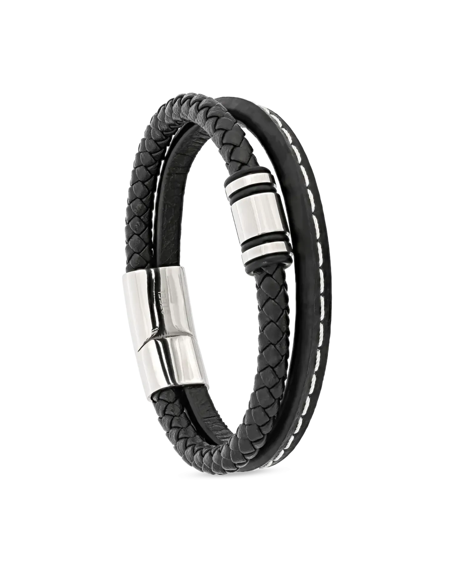 Bijou Brigitte Bracelet pour homme - Bold Black Online
