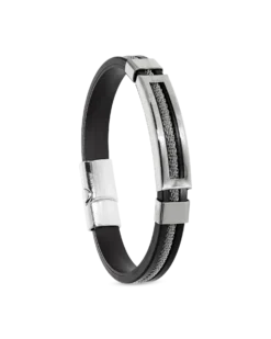 Bijou Brigitte Bracelet pour homme - Cool Silver Sale