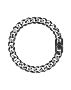 Bijou Brigitte Bracelet pour homme - Shiny Black Discount