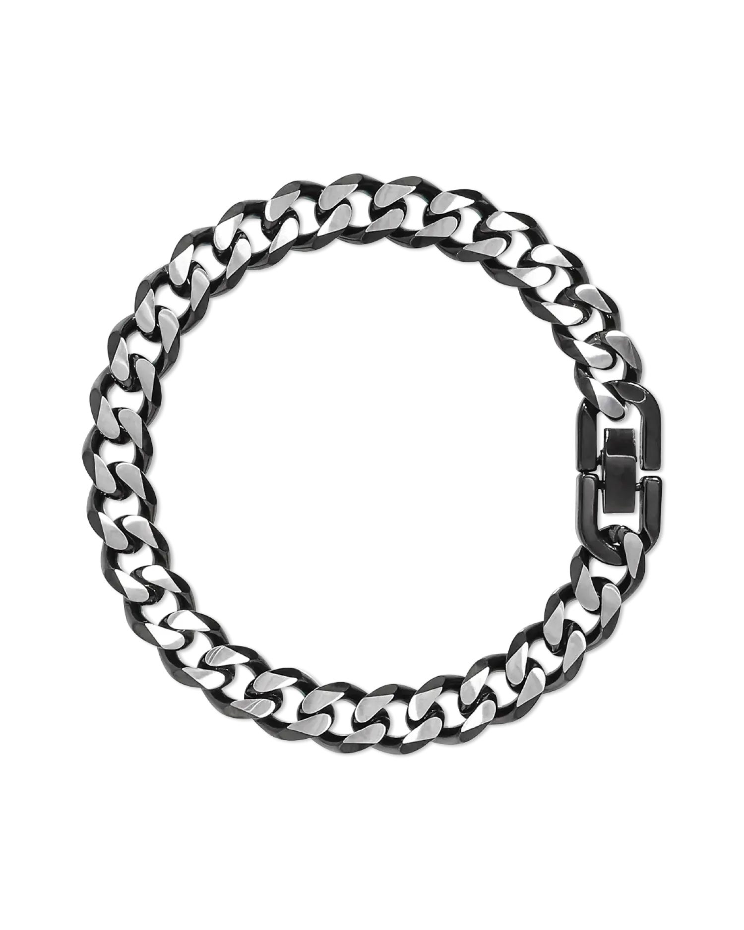 Bijou Brigitte Bracelet pour homme - Shiny Black Discount