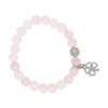 Bijou Brigitte Bracelet - Quartz rose / trèfle Discount